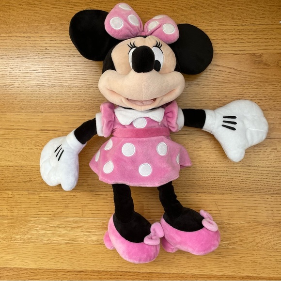 Large Disney Minnie Mouse Stuffed Animal - Picture 2 of 5